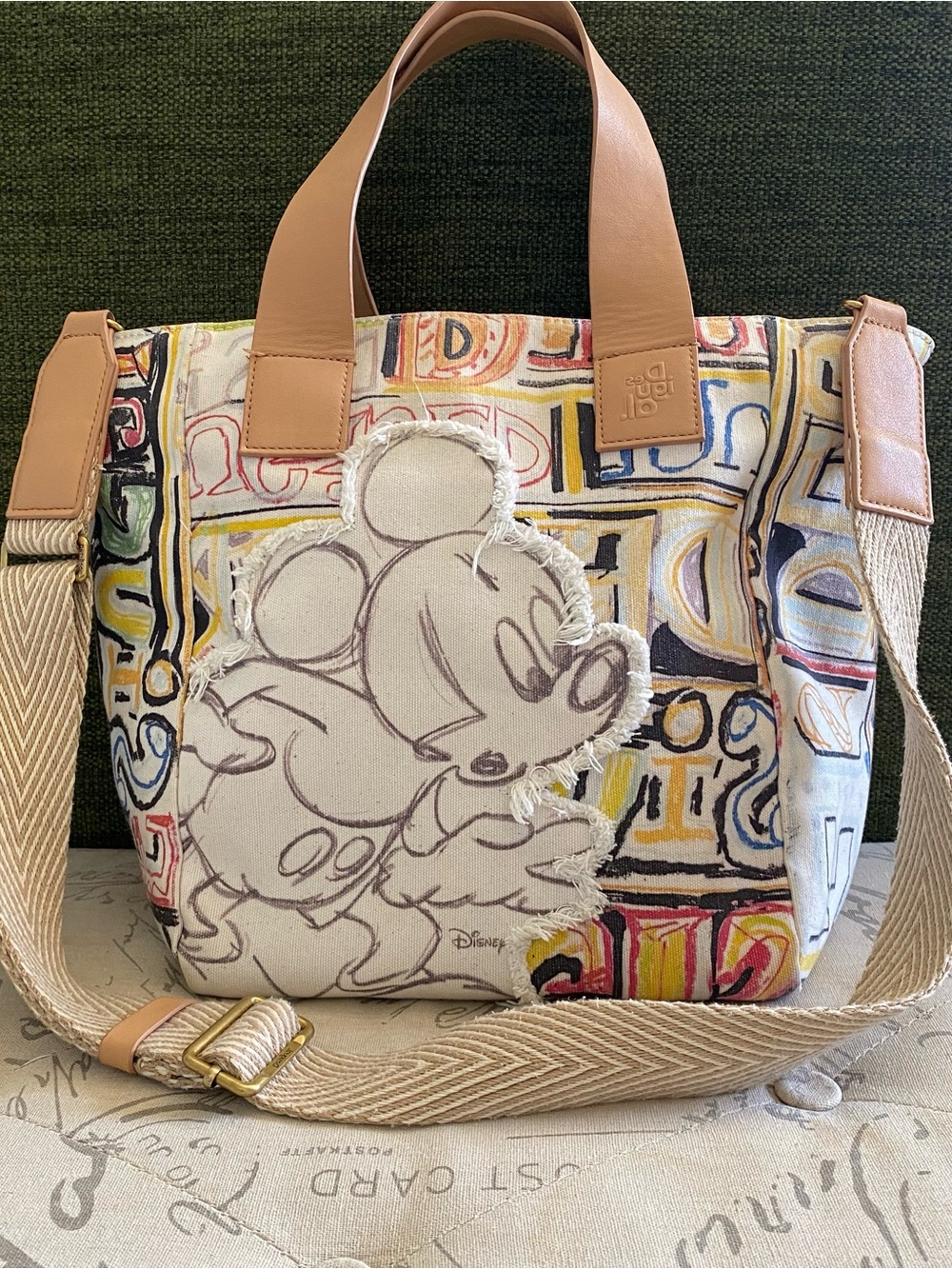 Desigual x Disney Mickey Mouse Midsize Tote Bag
